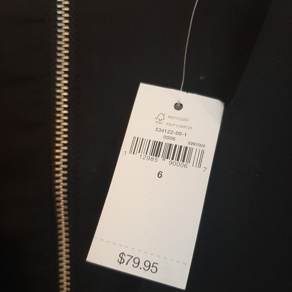 NWT Black Gap Dress - Picture 2 of 4